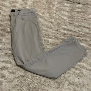 Grey Khaki Skinny Jeans